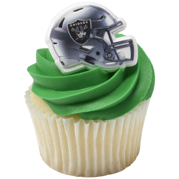 NFL Team Helmet Cupcake Rings