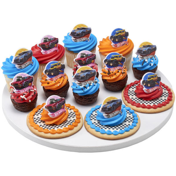 Hot Wheels™ Epic Stunt Cupcake Rings