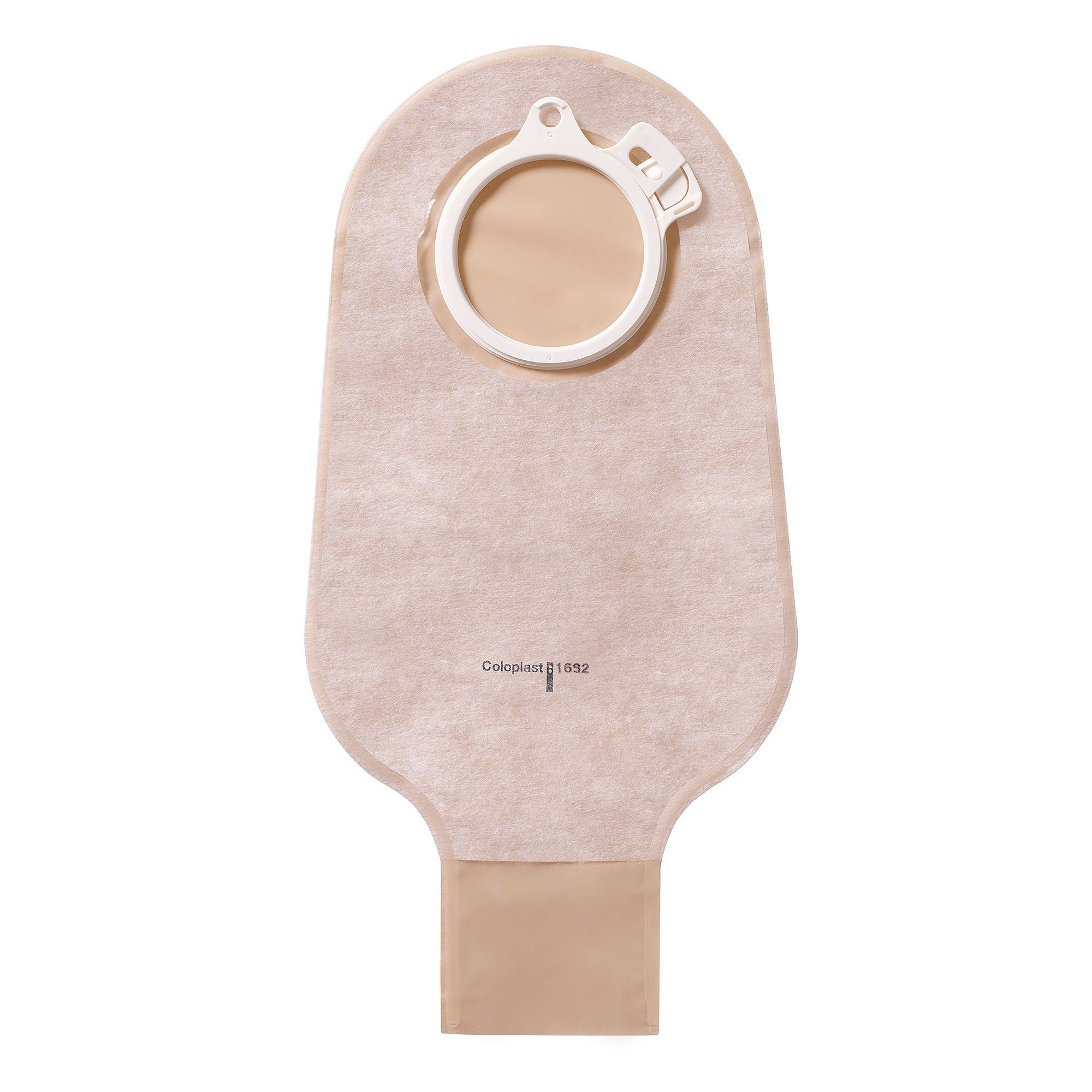 Assura® 1-Piece Opaque Colostomy Pouch, Green Match