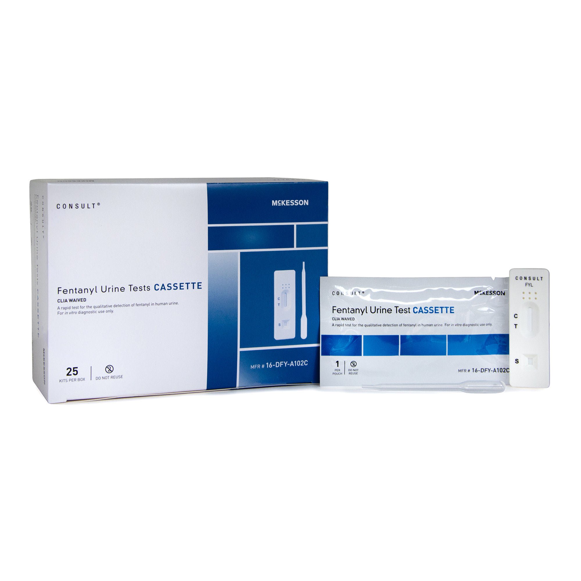 McKesson Fentanyl Drugs of Abuse Test Kit