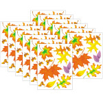 Eureka&reg; Fall Leaves Window Clings, 12 Sheets EU-836550-12