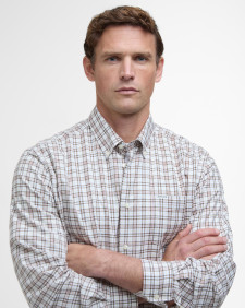 Duran Regular Long-Sleeved Shirt Stone
