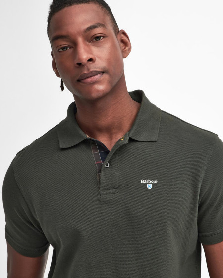 Tartan Pique Polo Shirt