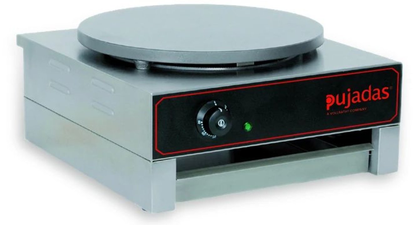 Crêpera con termostato de 3000 W