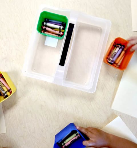 Caddies With 6 Storage Cups - Small