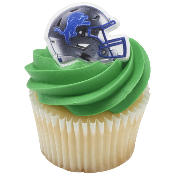 NFL Team Helmet Cupcake Rings
