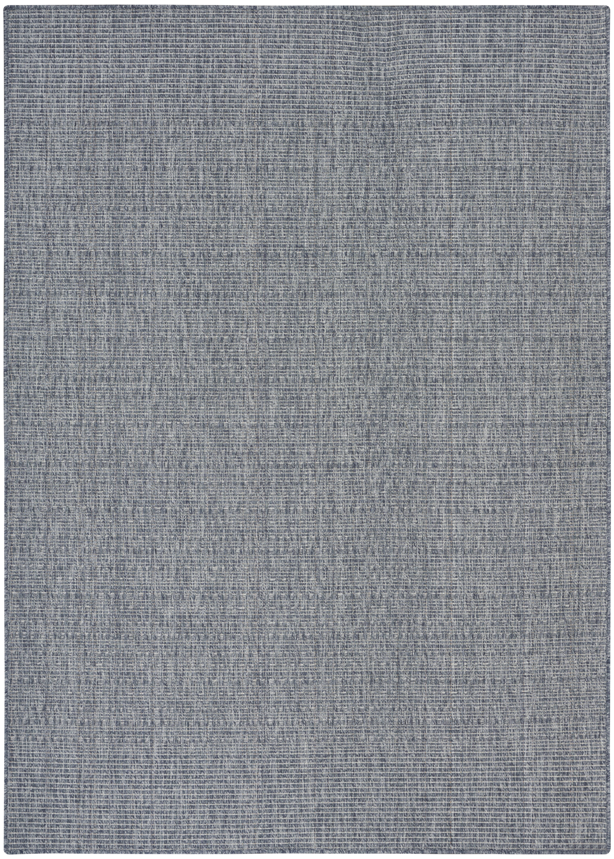 Nourison Tulum 4' x 6' Denim Outdoor Rug