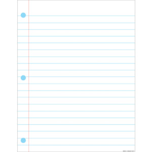 Smart Poly&trade; Notebook Page Chart, Dry-Erase Surface, 17" x 22"