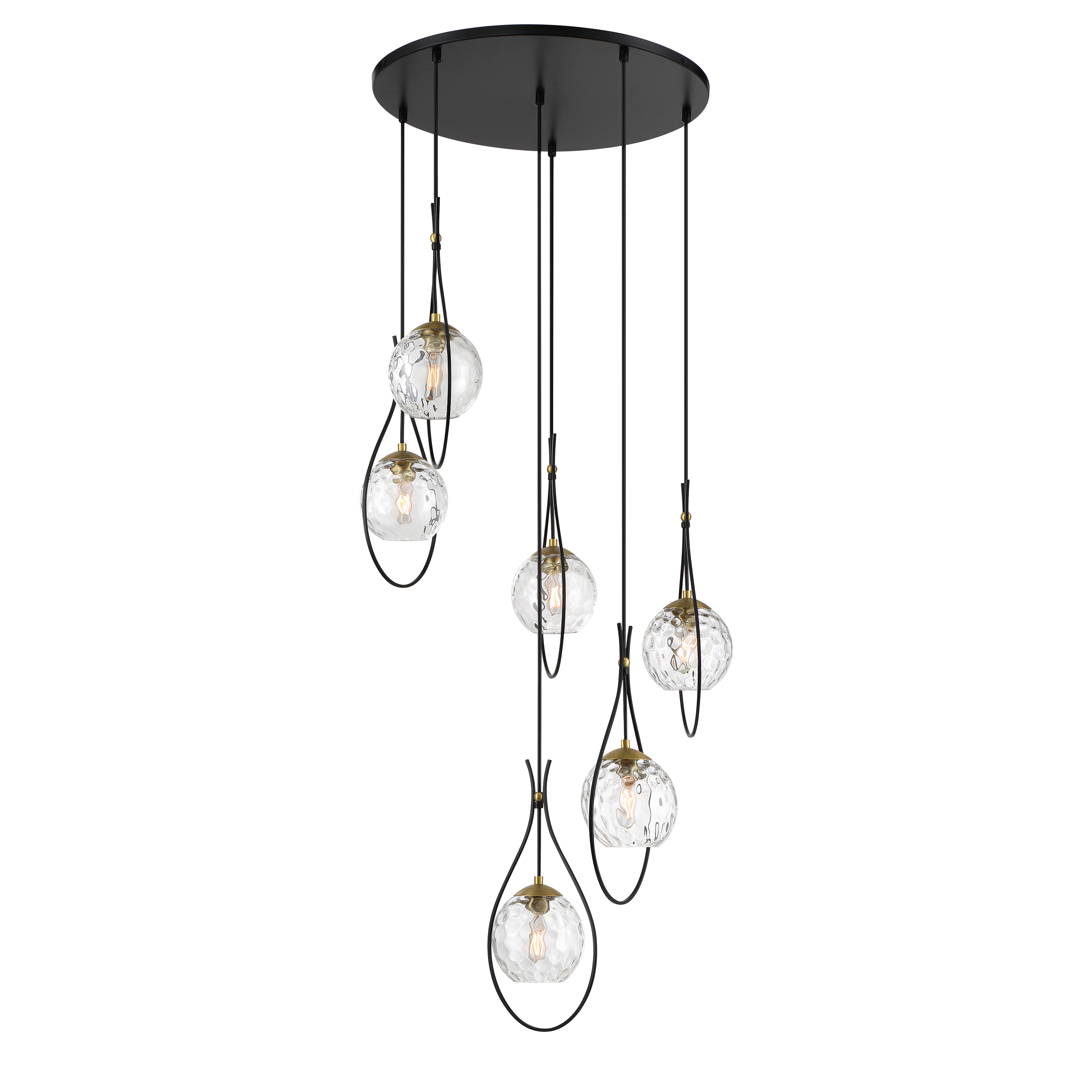 Cody - 6 Light Pan Pendant