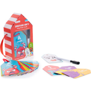 Dry Erase Flash Cards - ABC's Emotions