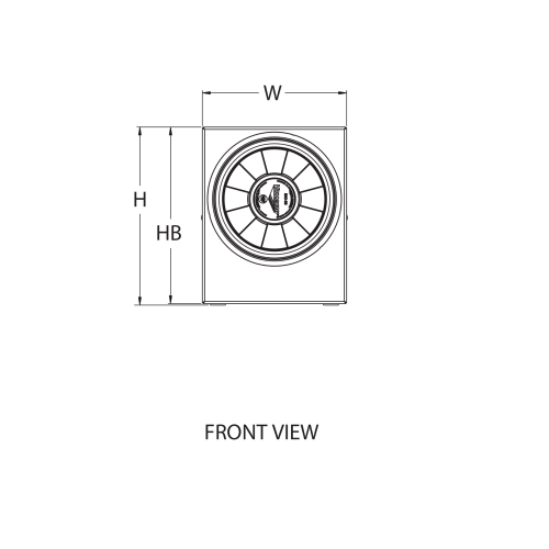 Engineering front view