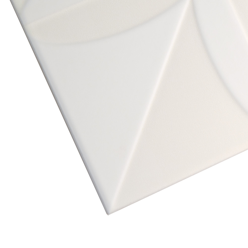 Triplex Fronteira White 7-3/4 in. x 7-3/4 in. Ceramic Wall Tile