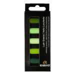 Rembrandt Soft Pastels Micro Sets 5 Half Sticks Lush Greens