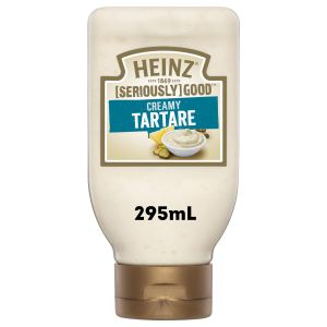  Heinz Seriously Good Creamy Tartare Sauce Dressing 295mL 
