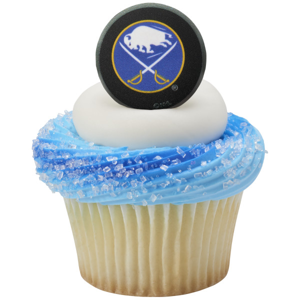 NHL® Team Puck Cupcake Rings