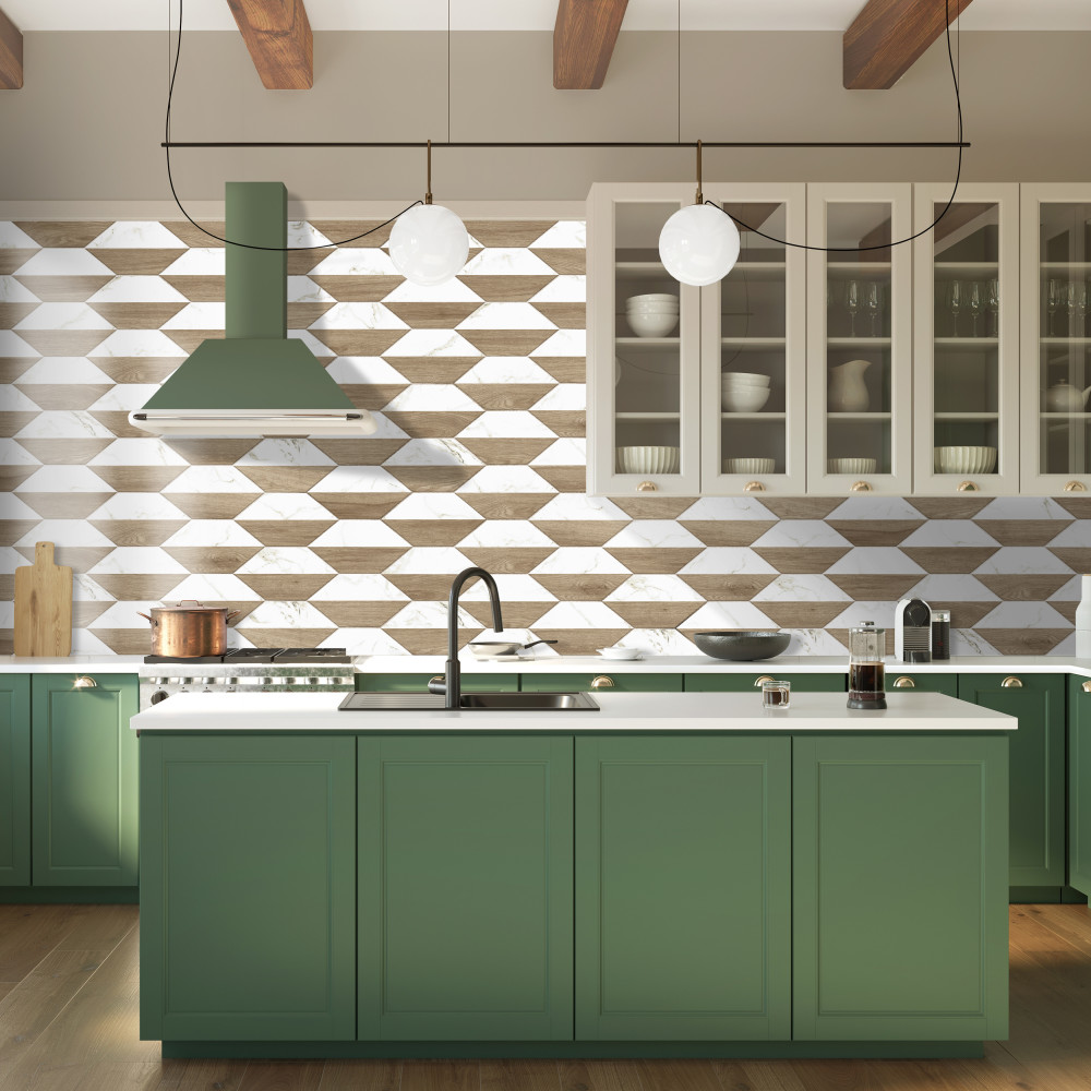Llama Kayak Lagom Nature 6-1/2 in. x 12-1/2 in. Porcelain Floor and Wall Tile