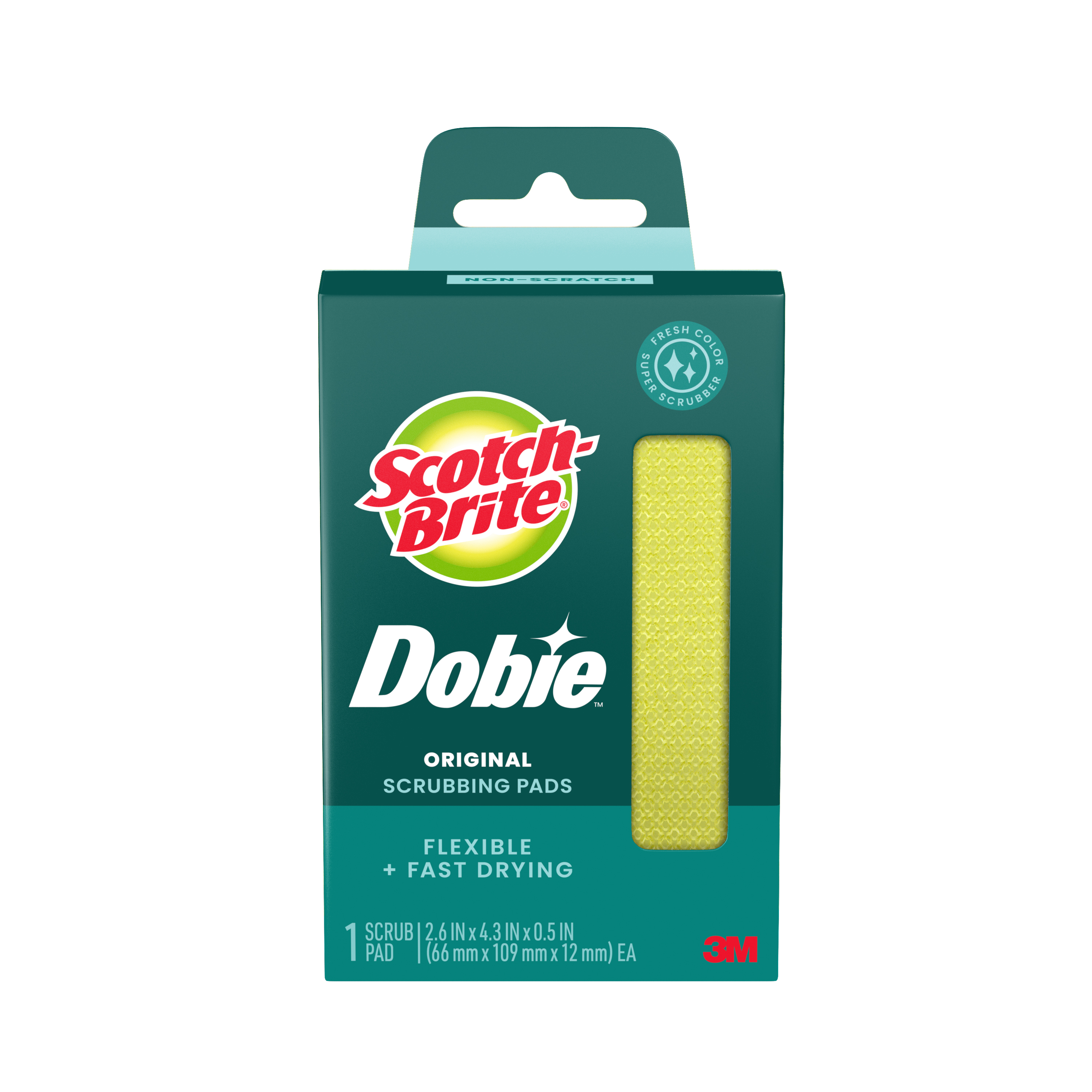 SKU 7100362392 | Scotch-Brite® Dobie™ Original Cleaning Pad 720