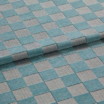 Checkerboard Mineral Curtains