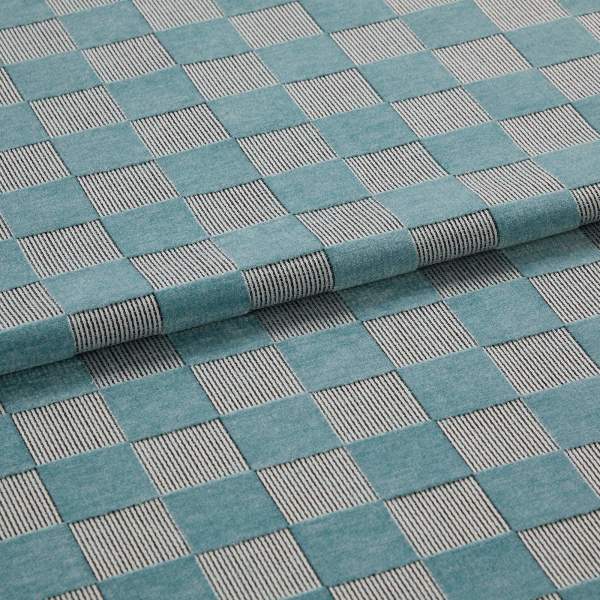 Checkerboard Mineral Curtains