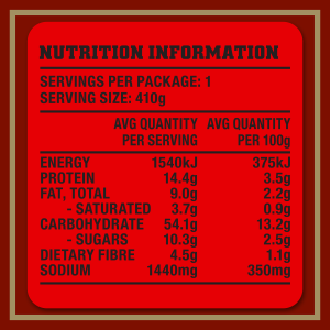  Heinz® Big Eat™ Ravioli Bolognese 410g 