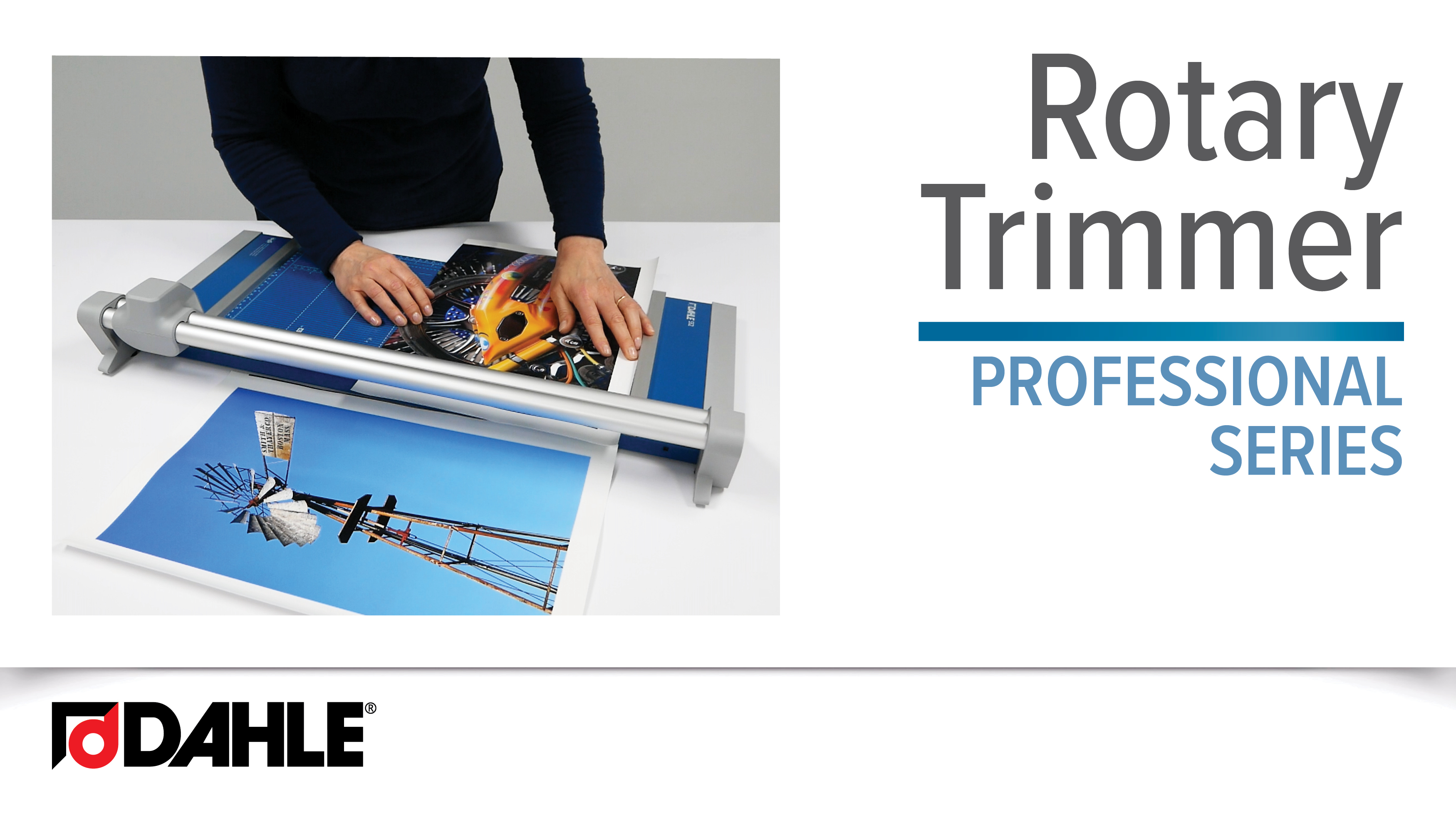 Dahle 552 Professional Rotary Trimmer Video