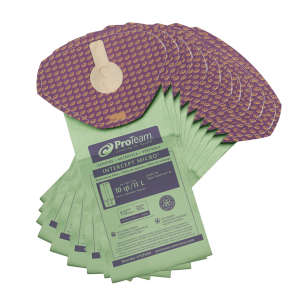 ProTeam, 10 qt. Intercept Micro Filter Bag, Closed Collar