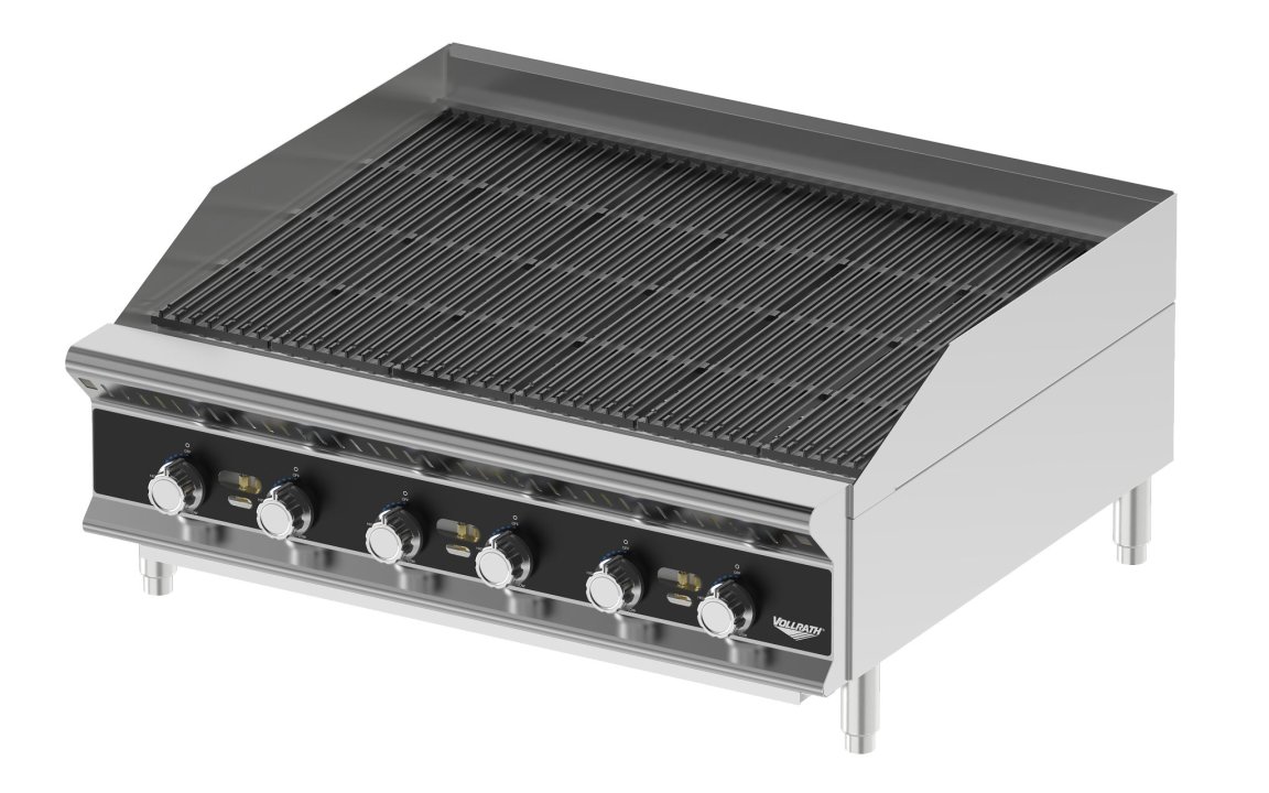 36-inch heavy duty gas radiant charbroiler