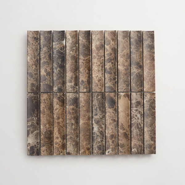 lapidary | etui petit mosaic sheet | iberian chocolate 