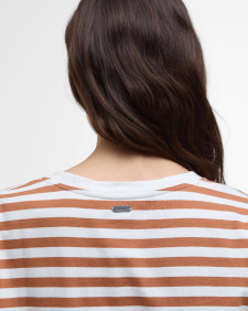 Adria Striped T-Shirt Bran Stripe