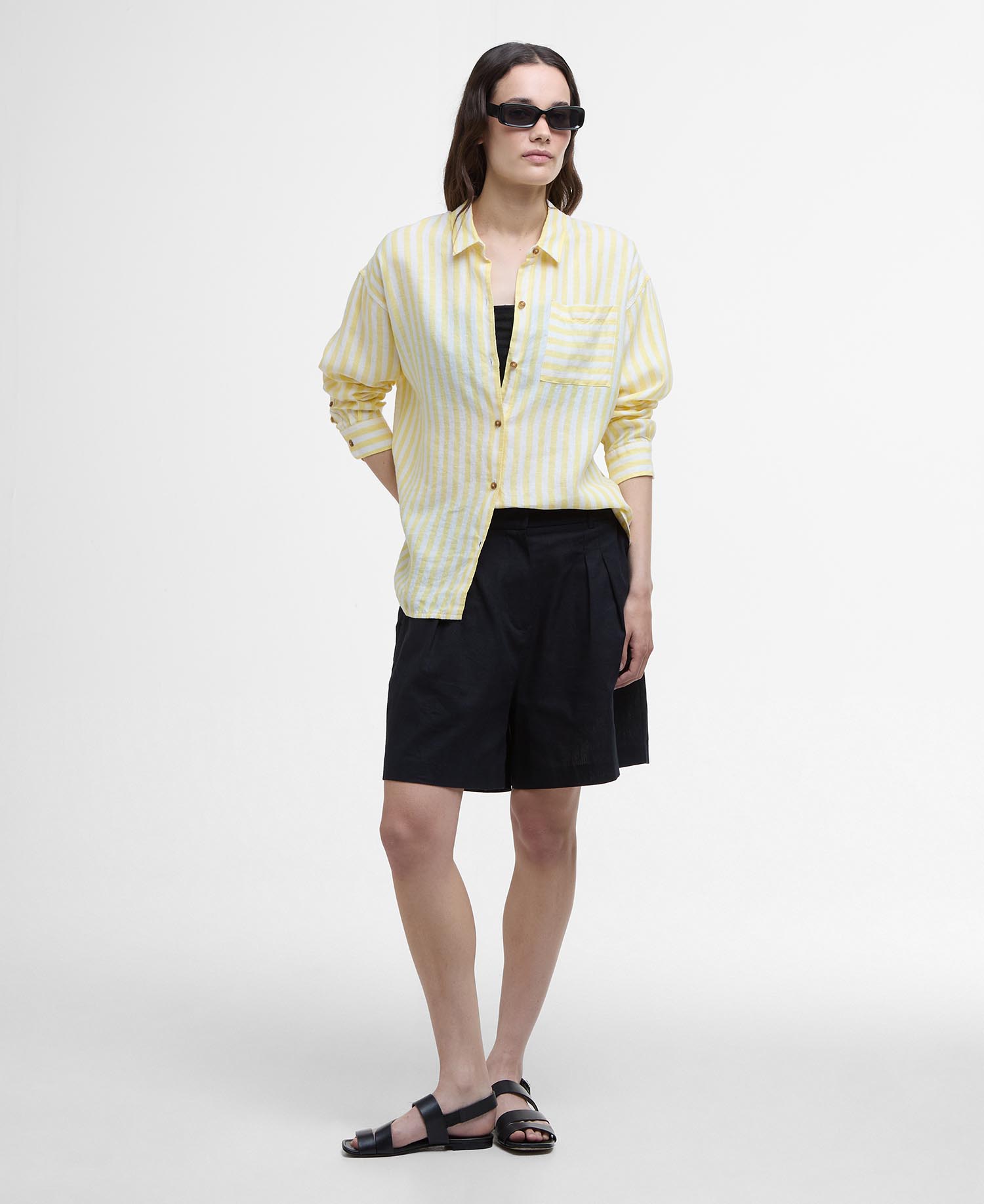 Hemd Annie Striped Linen image number 1