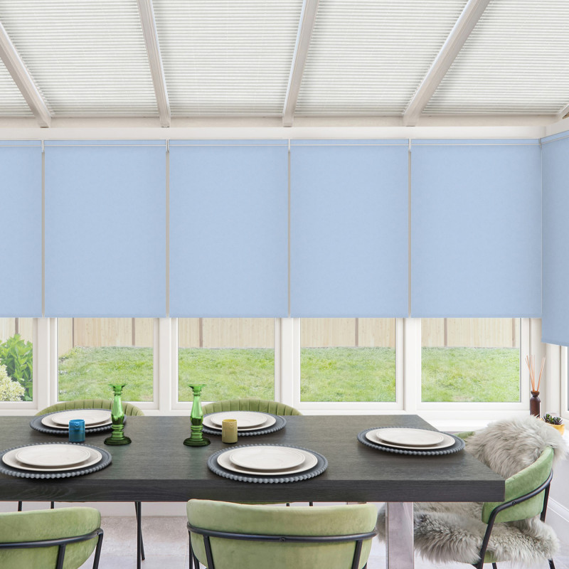 Sherbourne Blue Roller Blind