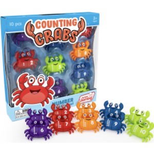 Counting Crabs Math Activity Set, 20 Pieces