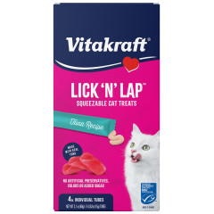 Image of Vitakraft Lick 'n' Lap™, Cat Treat with Tuna, 4 Count