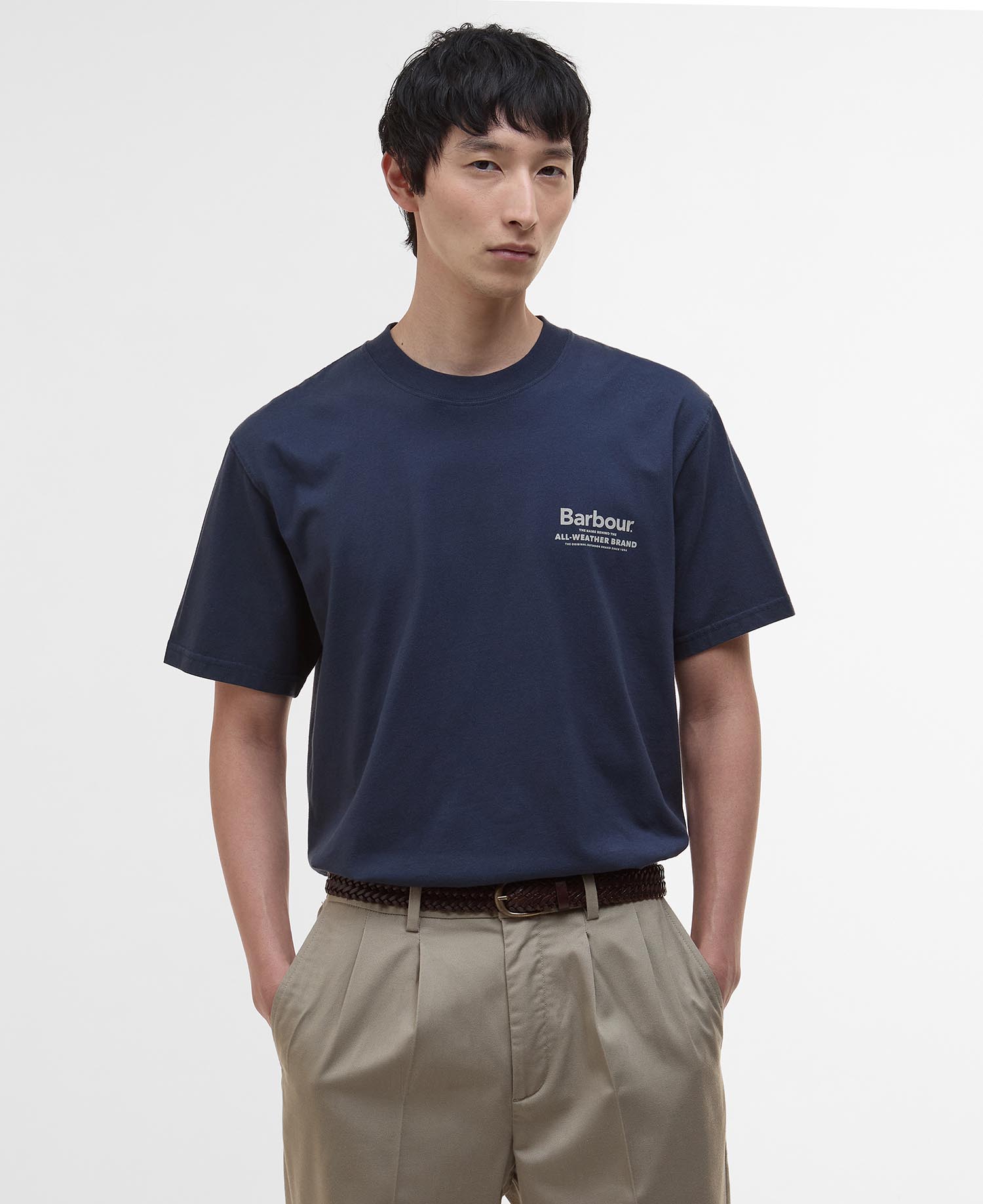 T-shirt oversize con stampa Outdoors image number 0