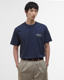 T-shirt oversize con stampa Outdoors 