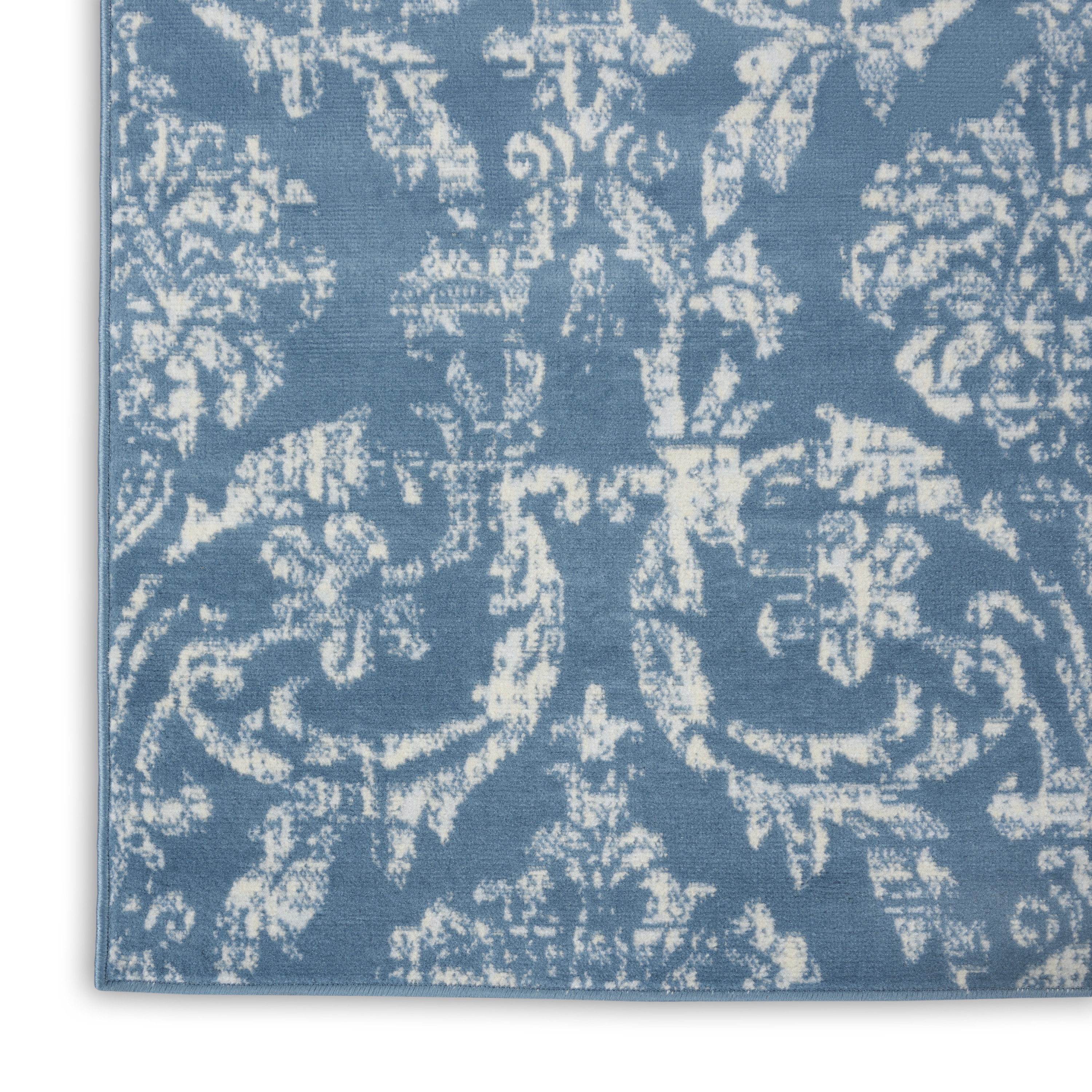 Nourison Jubilant 7'10" x 9'10" Blue Vintage Indoor Rug