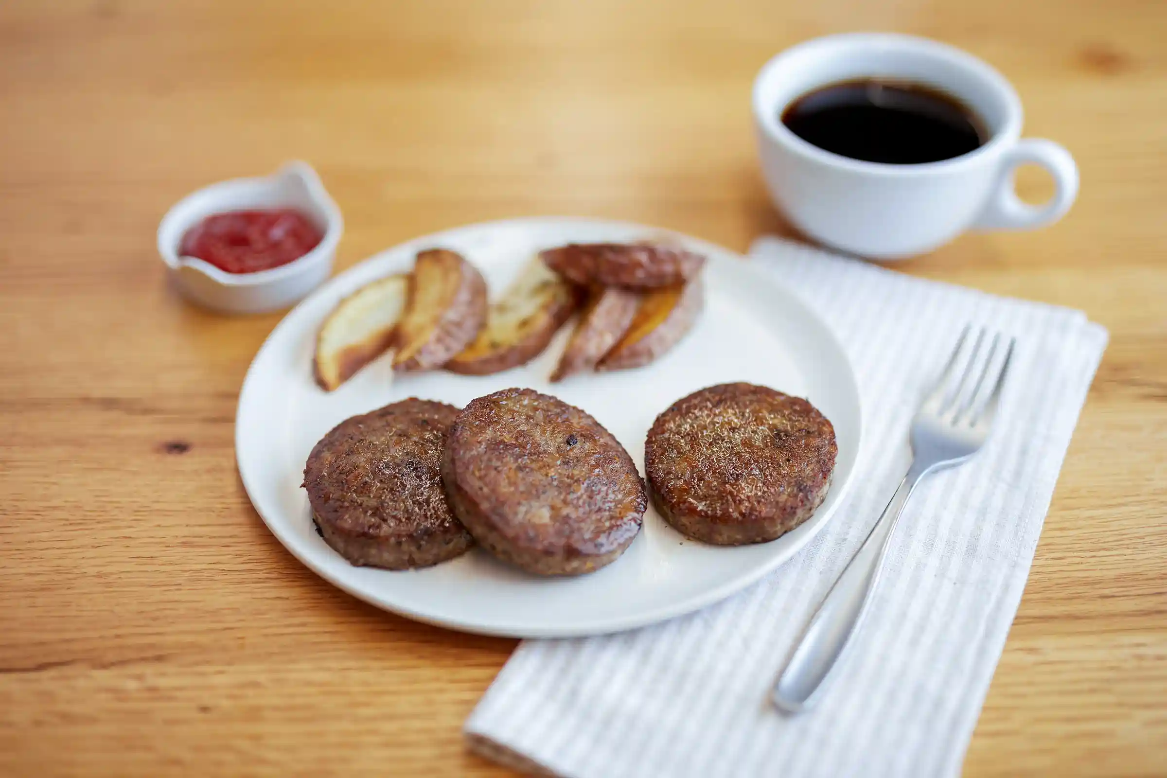 Jimmy Dean® Butcher's Recipe® Raw Pork Sausage Wide Patties, 3.5 Inch, 3.0 oz https://images.salsify.com/image/upload/s--5YIkpIYU--/q_25/dbtqjeu9sfaabqxrfr1l.webp
