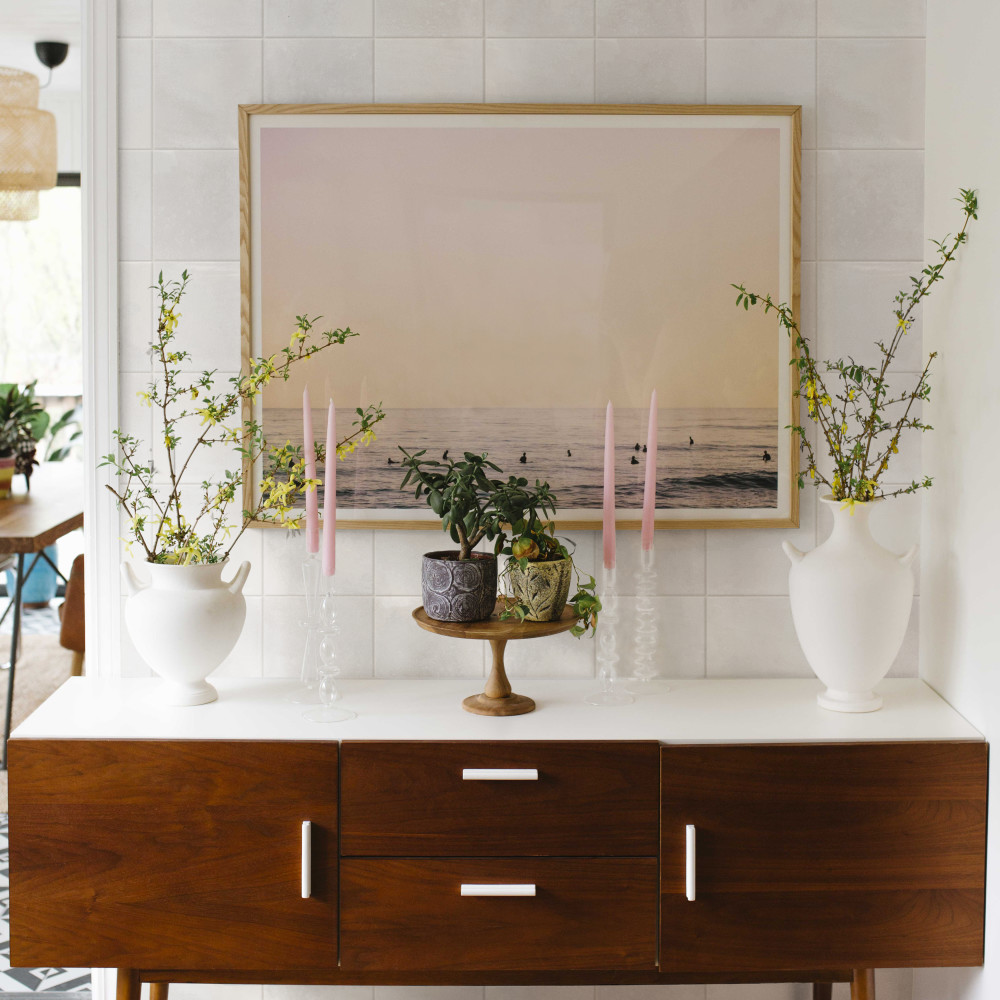 Kings Luxe Tradition Square White 7-7/8 in. x 15-3/4 in. Ceramic Wall Tile