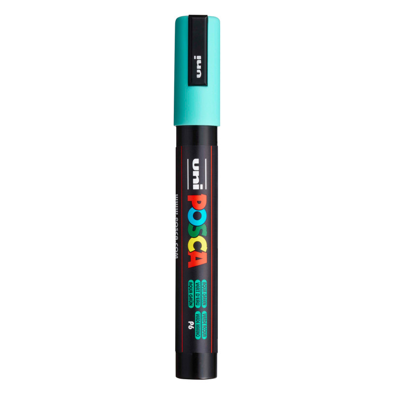 PC-5M Paint Markers, Medium Bullet Tip (1.8-2.5 mm), Aqua Green