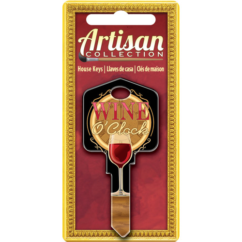 Artisan Wine O'clock Blank Kwikset 66/97 KW1/10