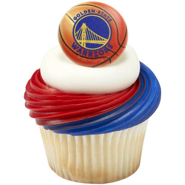 NBA Team Basketball Cupcake Rings