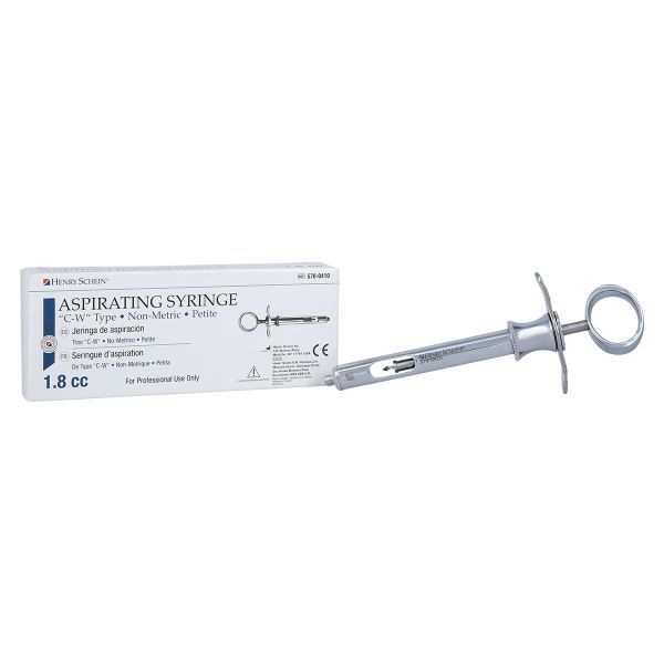 Henry Schein Cook-Waite Type Petite Aspirating Syringe