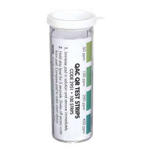 Hillyard,  Test Strips, QAC or Quat, 0-400PPM