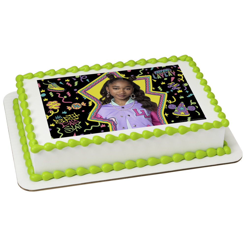 Order That Girl Lay Lay Birthday Slay Edible Image® by PhotoCake® Cake ...