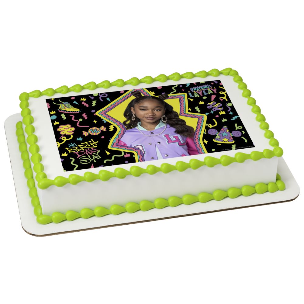 Image Cake That Girl Lay Lay Birthday Slay