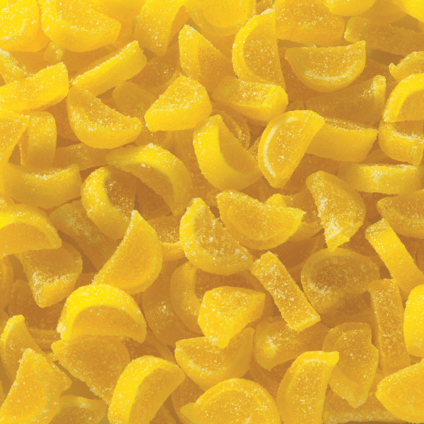 Lemon Jelly Fruit Slices