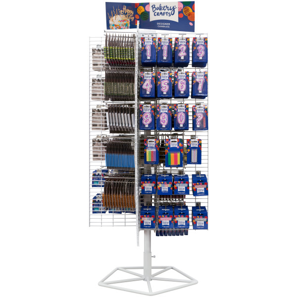 Full Floor Spinner Candle Rack
