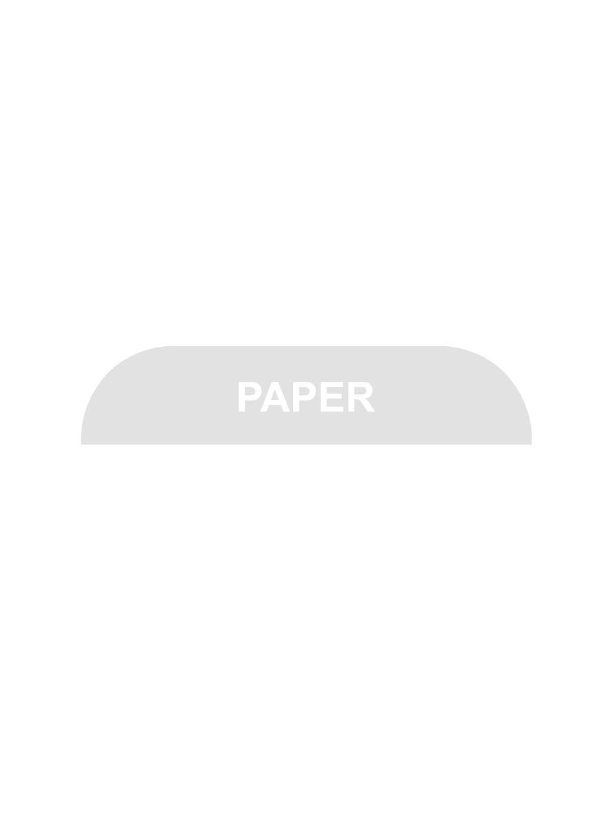 BILLI BOX – Label – Paper – Clear-White