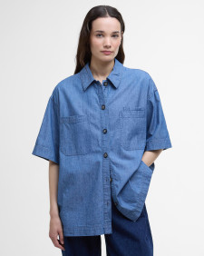 Camicia oversize Melanie a maniche corte 