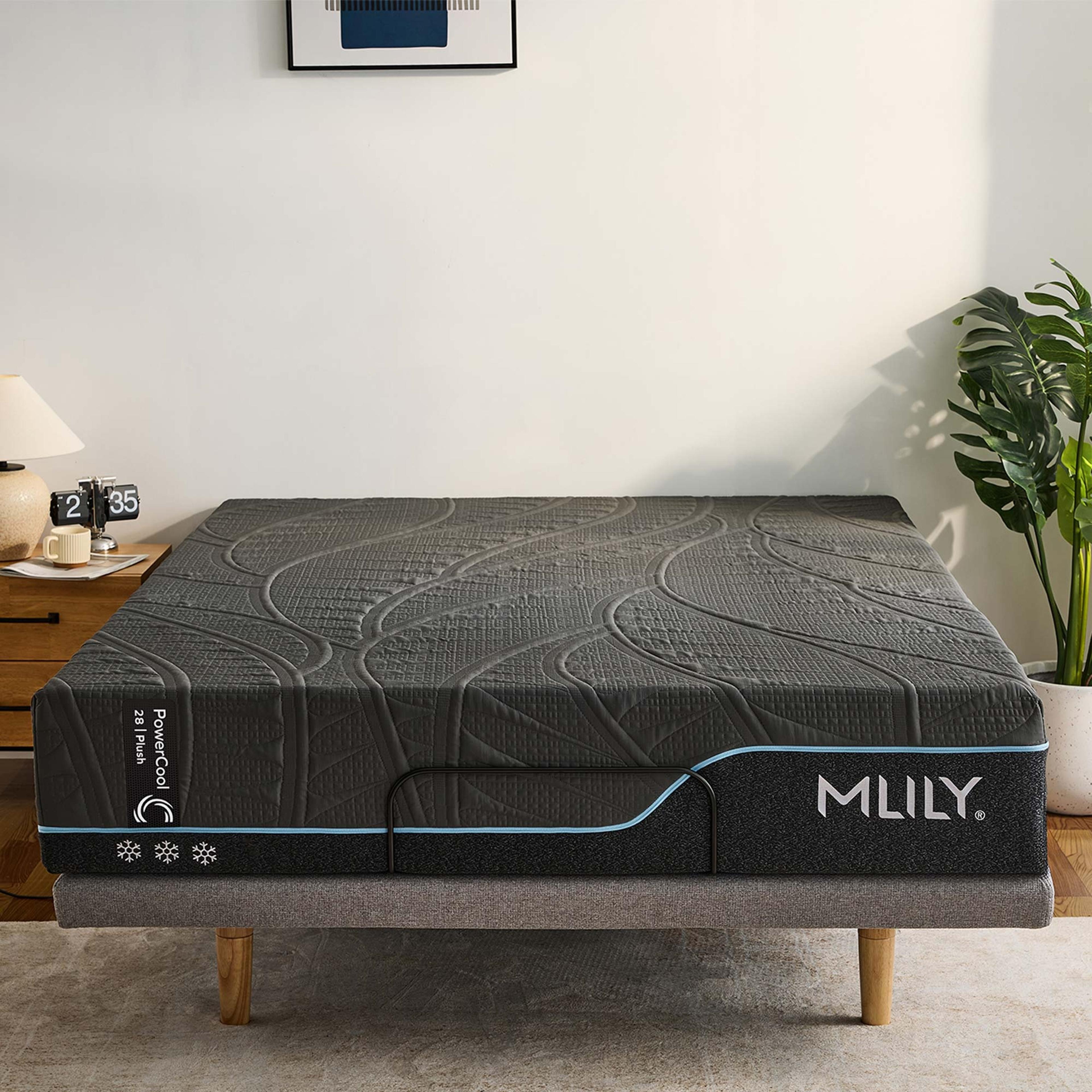 Lifestyle image of the  Mlily Powercool 28 Mattress, Plush from Forty Winks